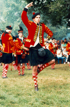 Me dancing